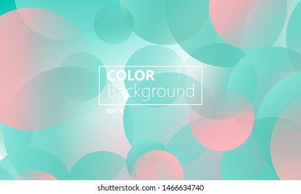 Geometric background. Minimal abstract cover design. Creative colorful wallpaper. Trendy gradient poster. Vector illustration.