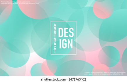 Geometric background. Minimal abstract cover design. Creative colorful wallpaper. Trendy gradient poster. Vector illustration.