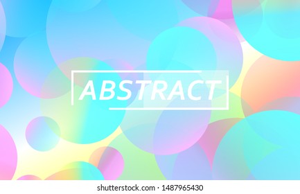 Geometric background. Minimal abstract cover design. Creative colorful wallpaper. Trendy gradient poster. Vector illustration.