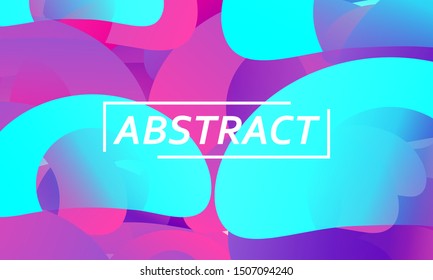 Geometric background. Minimal abstract cover design. Creative colorful wallpaper. Trendy gradient poster. Vector illustration.