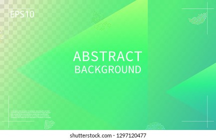 Geometric background. Minimal cover design. Colorful elements. Trendy gradient poster. Vector illustration.