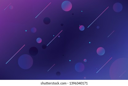 Geometric background Minimal Dynamic shapes composition 