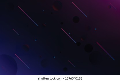 Geometric background Minimal Dynamic shapes composition 