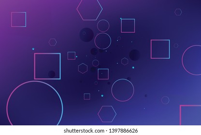 Geometric background Minimal Dynamic shapes