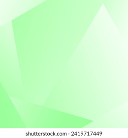 Geometric background, mint green color gradient design