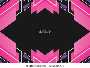 geometric background modern abstract design