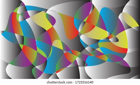 Antecedentes de la imaginación abstracta moderna en color