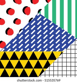 Geometric background in modern abstract style