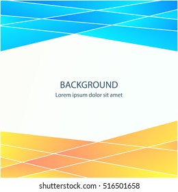 Geometric background. Modern abstract background template