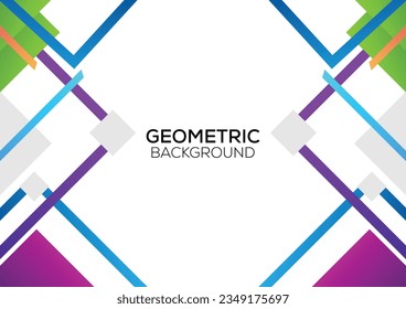 geometric background modern design minimalist 