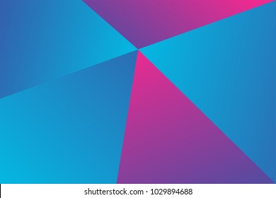 Geometric background with modern gradient color. Vector Abstract shape element.