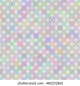 geometric background. multicolored silk circles. seamless pattern. vector illustration.