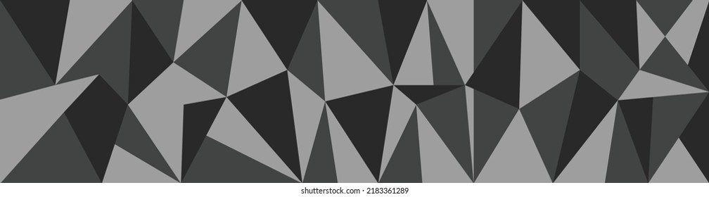 Geometrischer Hintergrund im Origami-Stil und abstraktes Mosaik. abstrakter Kristallhintergrund. abstraktes Mosaik mit Farbverlauf-Füllfarbe