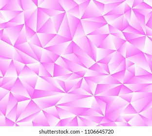 Geometric background in origami style consisting of triangles with gradient. Triangular design for your business.