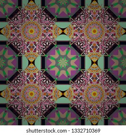 Geometric background in Origami style with gradient. Gray, beige and black vector polygonal illustration, which consist of rectangles. Rectangular pattern for your business design.