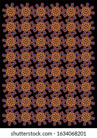 Geometric background pattern to decorate your surroundings