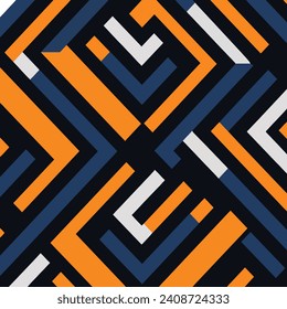 motif géométrique de fond motif tissu isolé