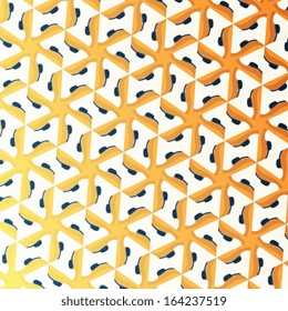 Geometric Background Pattern. Kaleidoscope geometric abstract pattern. Flower texture background. Vector illustration. Eps 10