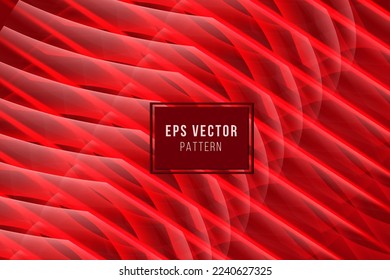 Geometric background pattern seamless abstract red color vector. Red background design.