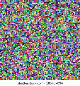 Geometric background. Pattern of geometric shapes. Colorful mosaic banner. Vector. 