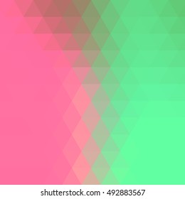 Geometric background. Pattern of geometric shapes.Texture with flow of spectrum effect. Copy that square to the side, the resulting image can be repeated, or tiled, without visible seams.