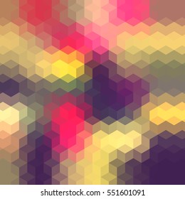 Geometric background. Pattern of geometric shapes.Texture with flow of spectrum effect. Copy that square to the side, the resulting image can be repeated, or tiled, without visible seams.
