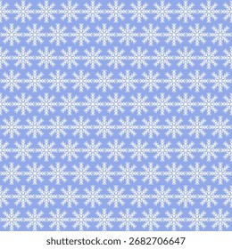 Geometric background pattern with snowflakes, seamless abstract design.