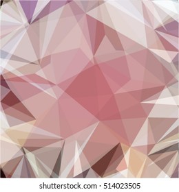 geometric background polygonal in lilac and white mosaic, vector illustration, abstract texture triangle