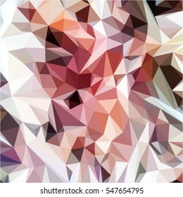 geometric background polygonal in lilac and white mosaic, vector illustration, abstract texture triangle
