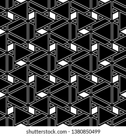 Geometric background. Polygons motif.Shapes backdrop. Geometrical figures wallpaper.Triangles, rhombuses, parallelograms, trapeziums pattern. Digital paper, abstract. Seamless ornament.