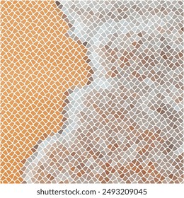 Geometric background. Presentation template. Vector background. polygonal style. Mosaic. Pebbles.