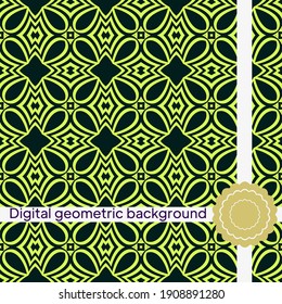 Fondo geométrico para la impresión en papel, papel pintado, cubiertas, textiles, tejidos, para la decoración, desacoplamiento, raspado. Ilustración del vector
