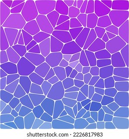 Geometric background with purple pebbles. Design element.