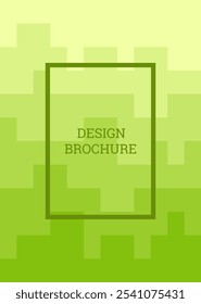Geometric background with rectangles. Smooth color change, gradient. Cover design