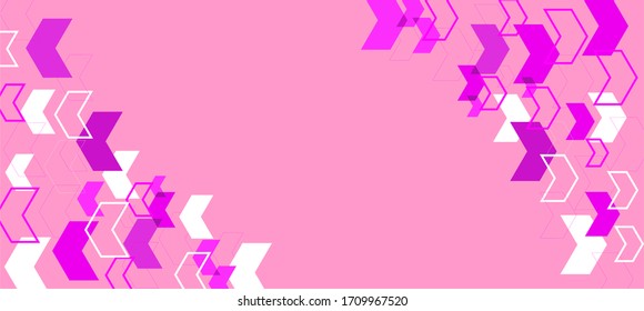 Geometric background with a rectangular background