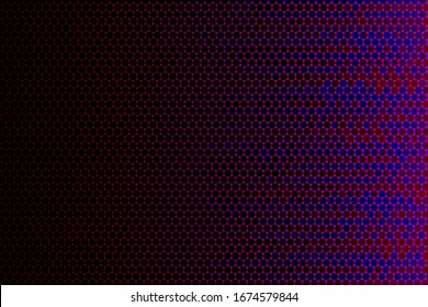 Geometric background of red, purple and black gradient