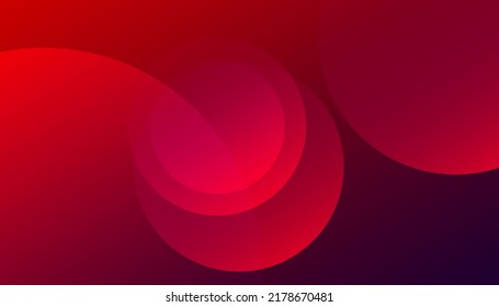 Geometric background with red and purple color. Liquid color background design. Fluid shapes composition. Eps10 vector

