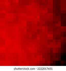Geometric background with red squares.m Design element.