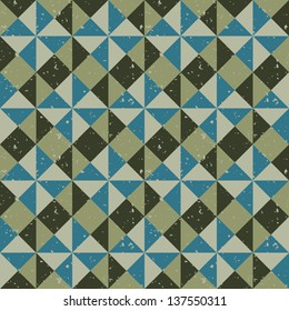 Geometric background, retro for textiles, interior design, for book design, website background.