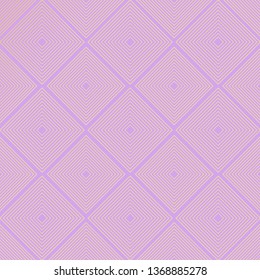 Geometric background. Rhombs on the violet background for design