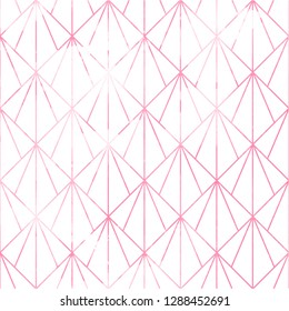 Geometric background with rhombus. Abstract geometric pattern. Vector seamless geometric pattern.