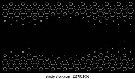 Geometric background with rhombus and nodes. Abstract geometric pattern. Gray texture.Fashion vector. Modern technology illustration digital - Vector