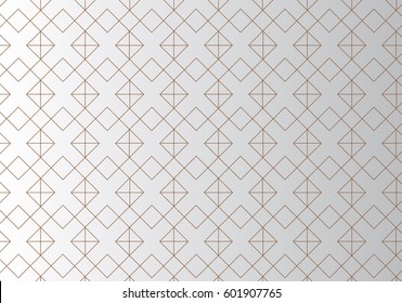Geometric background with rhombus and nodes. Abstract geometric pattern.