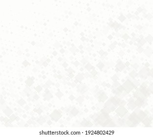 Geometric background with rhombuses of different sizes and shades of gray. Vector