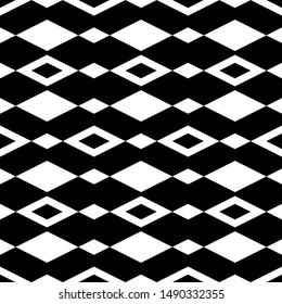 Geometric background. Rhombuses pattern.Seamless ornament. Diamonds backdrop. Digital paper, textile print, web design, abstract.Ethnic motif. Lozenges wallpaper.
