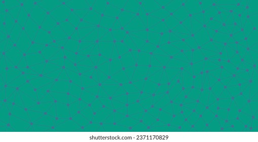 Geometric background with seamless connected lines and points.
