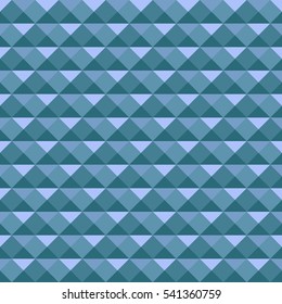 geometric background. Seamless pattern abstract. Vector. Material blue metal.