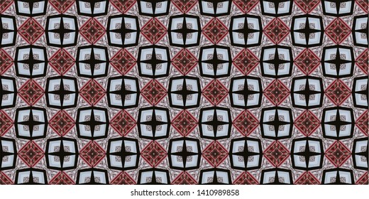 Geometric background seamless pattern ethnic and tribal motifs. Vintage retro style ornament for wrapping paper, wallpaper, carpet, and textile