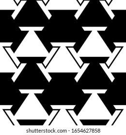 Geometric background. Seamless pattern. Geometrical backdrop.Figures ornament. Polygonal motif. Digital paper, textile print, abstract. Simple shapes wallpaper. Vector.