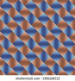 Geometric background. Seamless pattern. Vector.